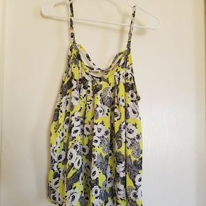 Floral tank top